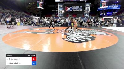 135 lbs Cons 16 #2 - Esperanza Almazan, IA vs Kori Campbell, GA