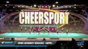 Spirit Authority Athletics - Sapphire [2021 L1 Youth - D2 - Small - A Day 2] 2021 CHEERSPORT National Cheerleading Championship