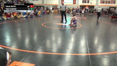 72 lbs Quarterfinal - Nile Condon, Hammerin Hawks vs Silas Nafts, Alburnett Mat Pack