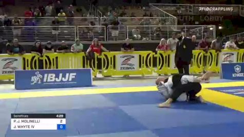 PETER J. MOLINELLI vs JAMES WHYTE IV 2021 Pan Jiu-Jitsu IBJJF Championship