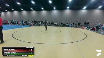 120-127 lbs Round 1 - Sage Mosier, Texas Select Wrestling vs Rachel Garcia, Texas