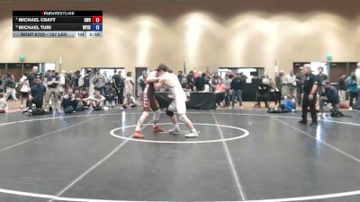157 lbs Quarters - Michael Craft, Seagull Wrestling Club vs Michael Turi, Wyoming Seminary