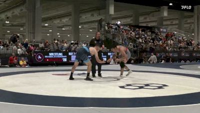 74 kg Champ. Rd Of 64 - Isaac Ibarra, Skyview Wolverine Wrestling Club vs Johnathon Viveros, California
