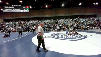 138 lbs Semifinal - Cael Staggs, Mcqueen vs Nathaniel Gutierrez, Yerington