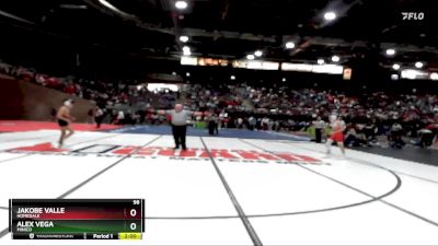 98 lbs Quarterfinal - Jakobe Valle, Homedale vs Alex Vega, Minico