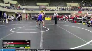 195 lbs Finals (2 Team) - Robert Moris, Klein vs Ryan Matzek, Ellsworth