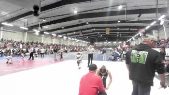 109 lbs Semifinal - Shyanne Salazar, Wlv Jr Wrestling vs Zailey Lozano, Valley Bad Boys