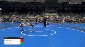 67 lbs Consolation - Drake Sheffield, Rollers Academy vs Cayden Metcalf, Warriors