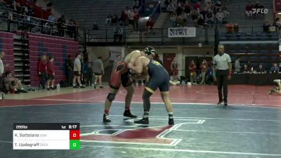 285 lbs Quarterfinal - Kade Sottolano, Edinboro vs Tanner Updegraff, Drexel