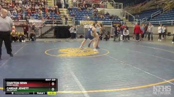 182 lbs Cons. Round 1 - Cardar Jewett, Valley City vs Chayton Senn, Fargo Davies