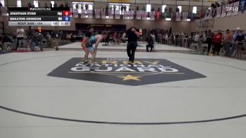 144 lbs Champ. Round 1 - Jonathan Ryan, Powerhouse Wrestling Club vs Braxton Johnson, Ironhawk Wrestling Academy