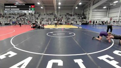 170 lbs Round Of 64 - Logan Brown, TN vs Brody Sorensen, WY