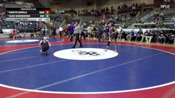 5A 115 lbs Cons. Semi - Kaelyn Zabala, MAUMELLE HIGH SCHOOL vs Kleo Sorrentino, Russellville