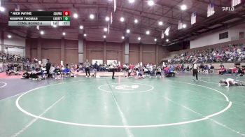 106 lbs Cons. Round 6 - Nick Payne, College Park vs Kemper Thomas, Liberty