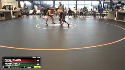 JV-18 lbs Round 3 - Mateo Holcomb, Urbandale vs Aidan Carlisle, Cedar Rapids Kennedy