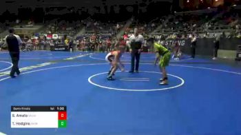 110 lbs Semifinal - Sonny Amato, Badwc vs Tanner Hodgins, Shore Thing WC