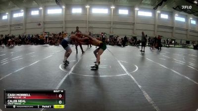 175 lbs Round 5 (6 Team) - Cash Morrell, Cow Rock WC vs Caleb Neal, Great Bridge