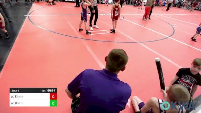 67 lbs Semifinal - Dallas Jackson, Perry Wrestling Academy vs Dawson Gatewood, ArkCity Takedown