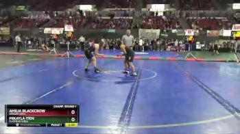 Champ. Round 1 - Mikayla Iten, Flathead Girls vs Amilia Blackcrow, Harlem Girls