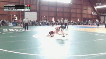 113 lbs Round Of 32 - Lucas Copper, Smitty's Wrestling Barn vs Tavin Shaffer, Superior