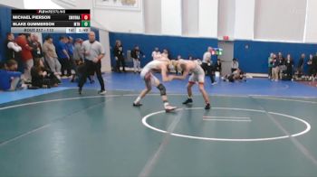 113 lbs Champ. Round 1 - Blake Gummerson, Mountain View vs Michael Pierson, Smyrna