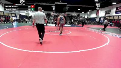 190 lbs Champ. Round 2 - Elijah Juarez, San Bernardino vs Danny Frailey, Trabuco Hills