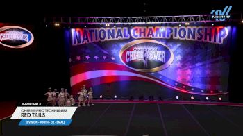 Cheer-riffic Techniques - Red Tails [2024 L2 Youth - D2 - Small Day 2] 2024 Cheer Power Southern Nationals