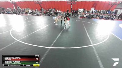 132-138 lbs Round 3 - Sydney Turner, X-Factor Elite Wrestling vs Kalyce Sobotta, Wisconsin