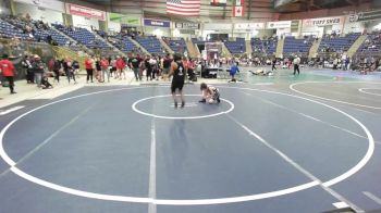 85 lbs Quarterfinal - Jackson Liske, GO Grapplers vs Nicholas Dominguez, Victory WC