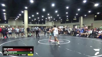 215 lbs Semis & 5th Wb (32 Team) - Asa Adams, PWC vs Joel Marchand, Gulf Coast WC