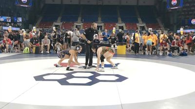 125 lbs Champ. Rd Of 64 - Zeeba Jeddi, California vs Sloane Abbey, Nebraska