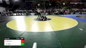 2A 160 lbs Cons. Round 1 - Walker Pelto, Bear Lake vs Ethan Pearson, Nampa Christian