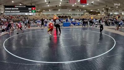 144 lbs 2nd Wrestleback (8 Team) - Ethan Waechter, Ravenwood High School vs Jordan Sexton, Knoxville Halls High School