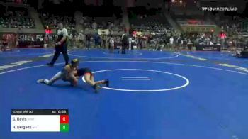 73 lbs Consolation - Grant Davis, Honey Badger WC vs Hailey Delgado, Nxt Level