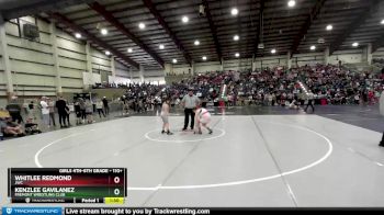 110+ Cons. Semi - Kenzlee Gavilanez, Fremont Wrestling Club vs Whitlee Redmond, JWC