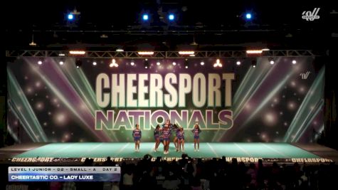 Cheertastic Co. - Lady Luxe [2026 L1 Junior - D2 - Small - A Day 2] 2026 CHEERSPORT National All Star Cheerleading Championship