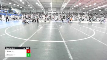 170 lbs Consi Of 32 #2 - Luke Hoag, MN vs Johnathan Clohecy, NY