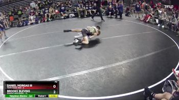 75 lbs Semis & 1st Wrestleback (8 Team) - Brooks Blevins, Kansas Anaconda vs Daniel Morgas III, Team Texas Red