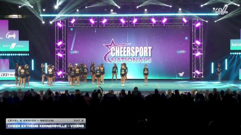 Cheer Extreme - Kernersville - Vixens [2026 L6 Senior - Medium Day 2] 2026 CHEERSPORT National All Star Cheerleading Championship