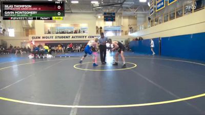 149 lbs Round 5 (6 Team) - Silas Thompson, Northeastern Junior College vs Gavin Montgomery, Northeast Oklahoma
