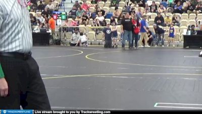 70 lbs Quarterfinal - Rj Dunn, MD Maniacs vs Kennedi Webster, Predators