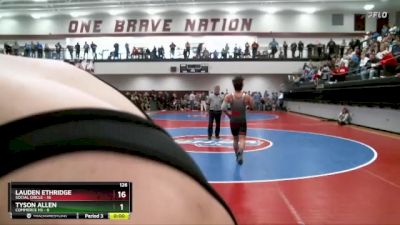 132 lbs Semis & 3rd Wb (16 Team) - HOGAN SIMS, Commerce Hs vs James Sievers, Social Circle