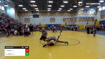132 lbs Round Of 64 - Thomas Viens, Clay High School vs Jaekus Hines, Attack