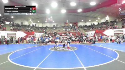 120 lbs Champ. Round 2 - Tripp Garner, Shelbyville vs Benjamin Flick, Highland