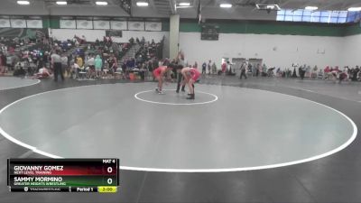 150 lbs Cons. Round 4 - Sammy Mormino, Greater Heights Wrestling vs Giovanny Gomez, Next Level Training