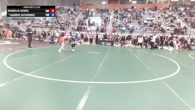 53 kg Champ. Rd Of 32 - Isabelle Goedl, Steelclaw Wrestling Club vs Aubree Gutierrez, Surfside X Wrestling