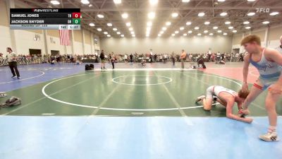 126 lbs Round Of 128 - Samuel Jones, TN vs Jackson Snyder, OH