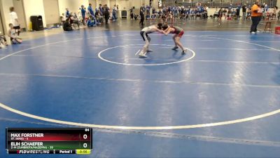 84 lbs Semis & 1st Wrestleback (8 Team) - Max Forstner, St. James vs Elih Schaefer, Z-M (Zumbrota/Mazeppa)