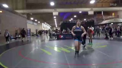 164 lbs Quarters - Abena Adu, Quartz Hill High School Wrestling vs Sophia Bassino, Wisconsin