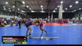 175 lbs Semis & 1st Wb (8 Team) - Noah Michael, CAPITAL CITY WRESTLING CLUB vs Kenneth Hamilton, INVICTUS WRESTLING CLUB